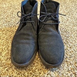Thursday boots Navy suede Chukka Boots